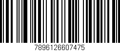 Código de barras (EAN, GTIN, SKU, ISBN): '7896126607475'