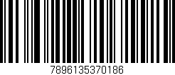 Código de barras (EAN, GTIN, SKU, ISBN): '7896135370186'