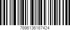 Código de barras (EAN, GTIN, SKU, ISBN): '7896136187424'