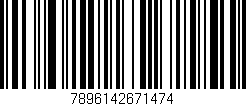 Código de barras (EAN, GTIN, SKU, ISBN): '7896142671474'