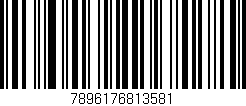 Código de barras (EAN, GTIN, SKU, ISBN): '7896176813581'