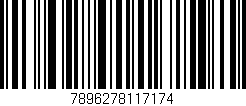 Código de barras (EAN, GTIN, SKU, ISBN): '7896278117174'