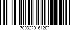 Código de barras (EAN, GTIN, SKU, ISBN): '7896278161207'