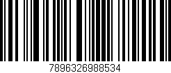 Código de barras (EAN, GTIN, SKU, ISBN): '7896326988534'