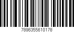 Código de barras (EAN, GTIN, SKU, ISBN): '7896355610178'