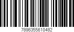 Código de barras (EAN, GTIN, SKU, ISBN): '7896355610482'