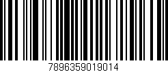 Código de barras (EAN, GTIN, SKU, ISBN): '7896359019014'