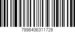 Código de barras (EAN, GTIN, SKU, ISBN): '7896406311726'