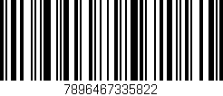 Código de barras (EAN, GTIN, SKU, ISBN): '7896467335822'