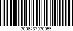 Código de barras (EAN, GTIN, SKU, ISBN): '7896467378355'