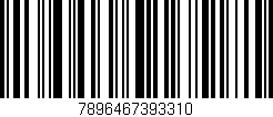 Código de barras (EAN, GTIN, SKU, ISBN): '7896467393310'