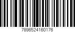 Código de barras (EAN, GTIN, SKU, ISBN): '7896524160176'