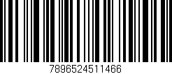 Código de barras (EAN, GTIN, SKU, ISBN): '7896524511466'