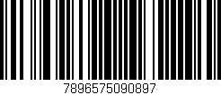 Código de barras (EAN, GTIN, SKU, ISBN): '7896575090897'