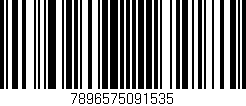 Código de barras (EAN, GTIN, SKU, ISBN): '7896575091535'