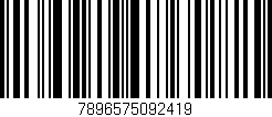 Código de barras (EAN, GTIN, SKU, ISBN): '7896575092419'