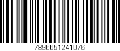 Código de barras (EAN, GTIN, SKU, ISBN): '7896651241076'