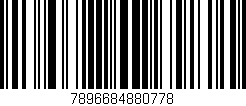 Código de barras (EAN, GTIN, SKU, ISBN): '7896684880778'