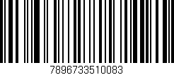 Código de barras (EAN, GTIN, SKU, ISBN): '7896733510083'