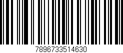 Código de barras (EAN, GTIN, SKU, ISBN): '7896733514630'
