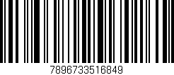 Código de barras (EAN, GTIN, SKU, ISBN): '7896733516849'