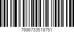 Código de barras (EAN, GTIN, SKU, ISBN): '7896733518751'