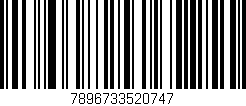 Código de barras (EAN, GTIN, SKU, ISBN): '7896733520747'