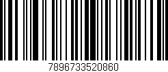Código de barras (EAN, GTIN, SKU, ISBN): '7896733520860'