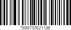 Código de barras (EAN, GTIN, SKU, ISBN): '7896733521188'