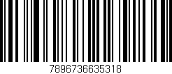 Código de barras (EAN, GTIN, SKU, ISBN): '7896736635318'