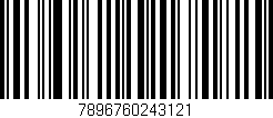 Código de barras (EAN, GTIN, SKU, ISBN): '7896760243121'