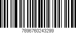 Código de barras (EAN, GTIN, SKU, ISBN): '7896760243299'