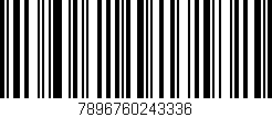 Código de barras (EAN, GTIN, SKU, ISBN): '7896760243336'