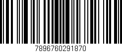 Código de barras (EAN, GTIN, SKU, ISBN): '7896760291870'