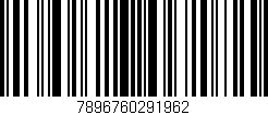 Código de barras (EAN, GTIN, SKU, ISBN): '7896760291962'