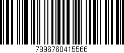 Código de barras (EAN, GTIN, SKU, ISBN): '7896760415566'