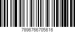 Código de barras (EAN, GTIN, SKU, ISBN): '7896766705616'