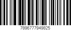 Código de barras (EAN, GTIN, SKU, ISBN): '7896777949825'