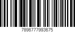 Código de barras (EAN, GTIN, SKU, ISBN): '7896777993675'