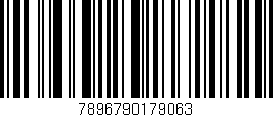 Código de barras (EAN, GTIN, SKU, ISBN): '7896790179063'