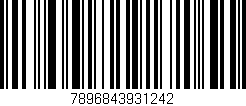Código de barras (EAN, GTIN, SKU, ISBN): '7896843931242'