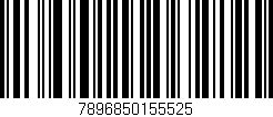 Código de barras (EAN, GTIN, SKU, ISBN): '7896850155525'