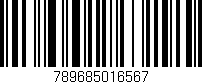 Código de barras (EAN, GTIN, SKU, ISBN): '789685016567'