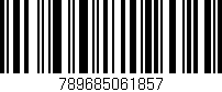 Código de barras (EAN, GTIN, SKU, ISBN): '789685061857'