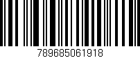 Código de barras (EAN, GTIN, SKU, ISBN): '789685061918'