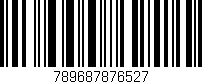 Código de barras (EAN, GTIN, SKU, ISBN): '789687876527'