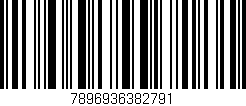 Código de barras (EAN, GTIN, SKU, ISBN): '7896936382791'