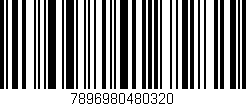 Código de barras (EAN, GTIN, SKU, ISBN): '7896980480320'