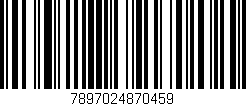 Código de barras (EAN, GTIN, SKU, ISBN): '7897024870459'