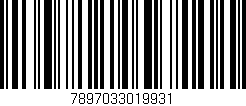 Código de barras (EAN, GTIN, SKU, ISBN): '7897033019931'